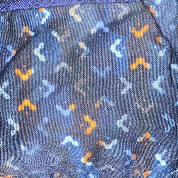 Robert Graham Men’s Casual Button Down Shirt in Dark Blue Floral Pattern 3XL - Picture 3 of 5